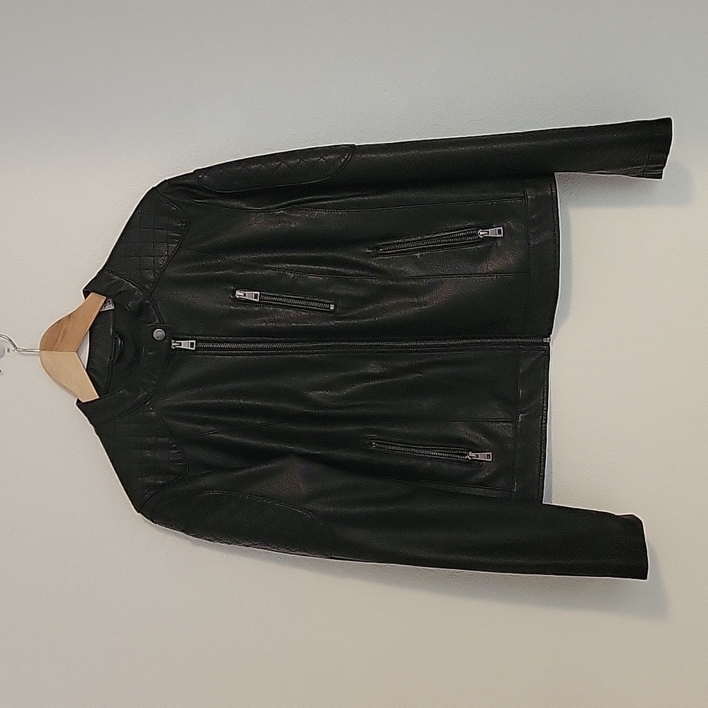 Levi faux lether jacket